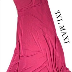 3XL LuLaRoe Maxi Solid Pink